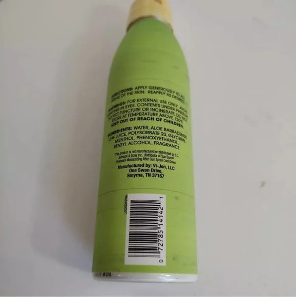 Wild Tropics After Sun Spray 5.5 oz Aloe Vera Menthol Cooling Soothing Tested - Picture 6 of 7